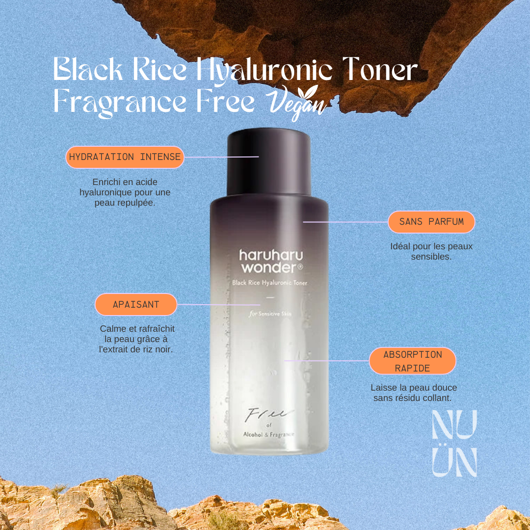Haruharu WONDER Black Rice Hyaluronic Toner Fragrance Free