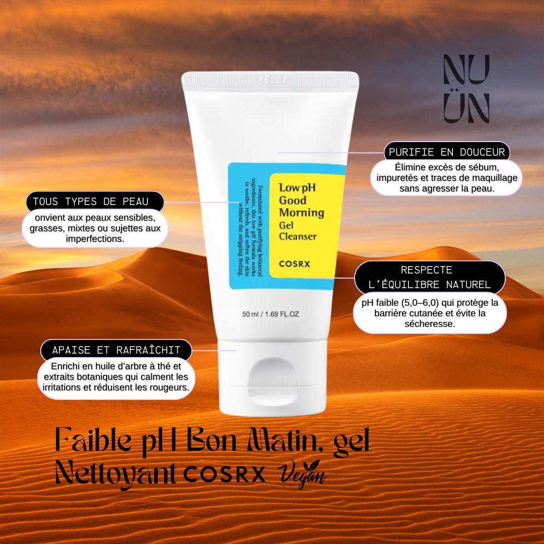 COSRX - Low pH Good Morning Gel Cleanser