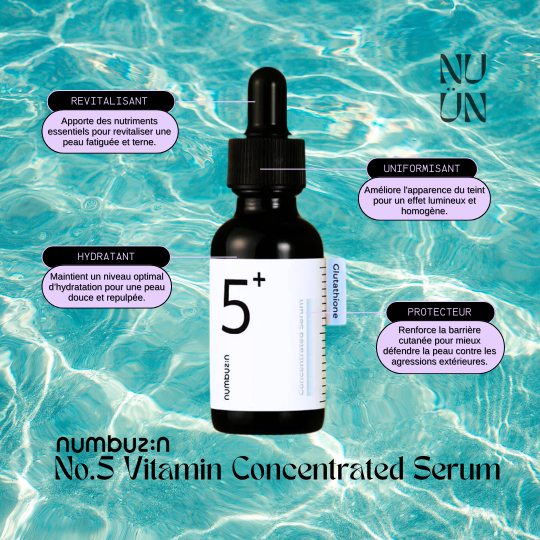 Numbuzin Sérum concentré en vitamines N°5+