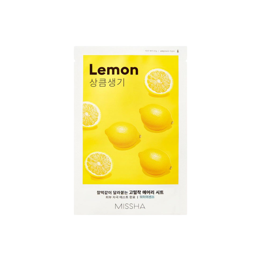 MISHA Lemon Masque hydratant à la Centella Asiatica