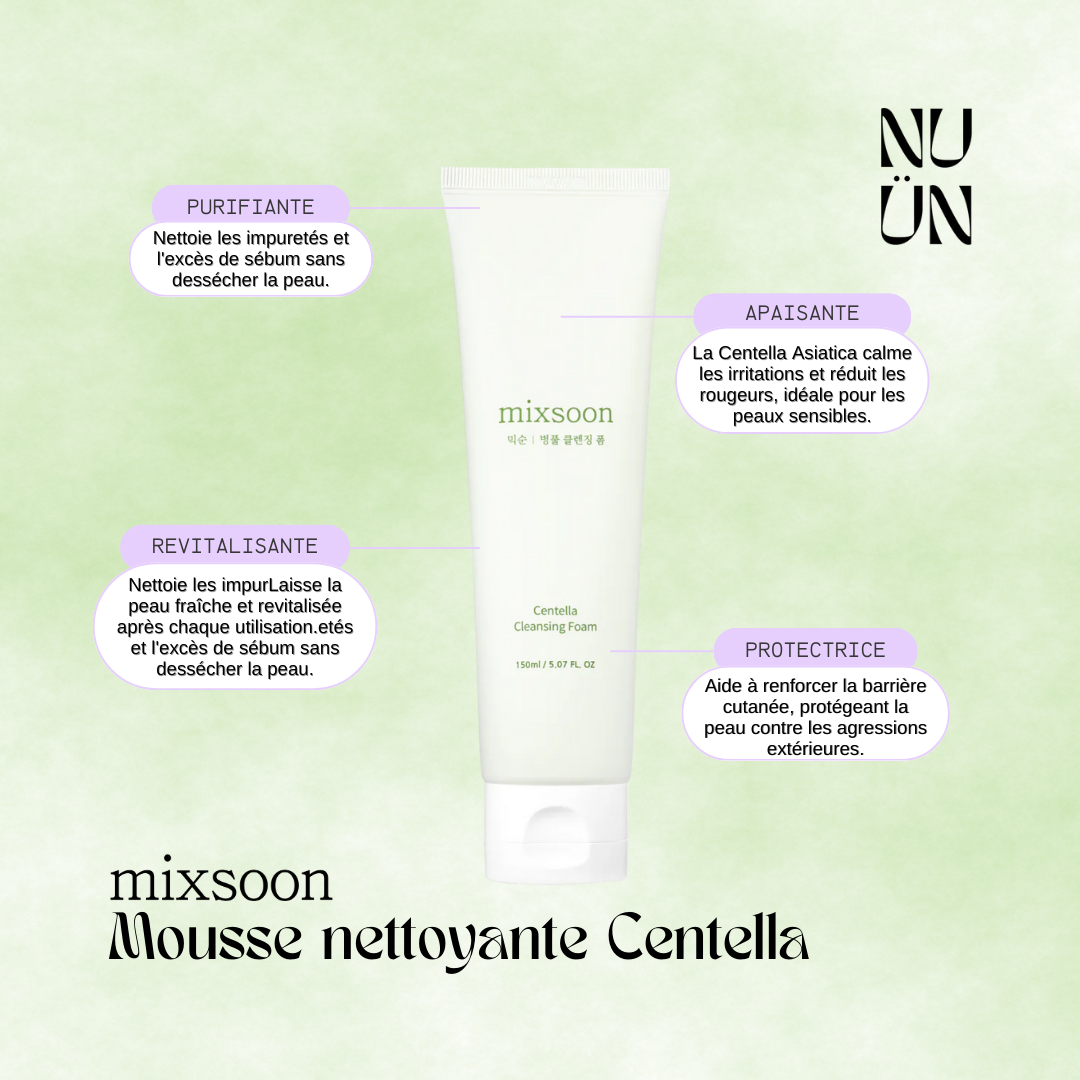 MIXSOON Centella Cleansing Foam