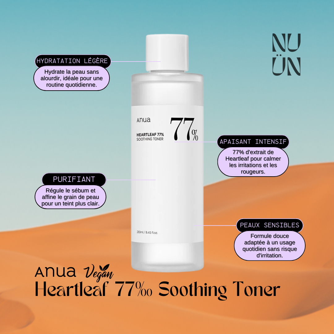 Coffret ANUA – Glass Skin Routine (3 étapes)